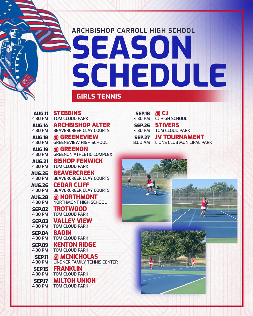 2025 Schedule