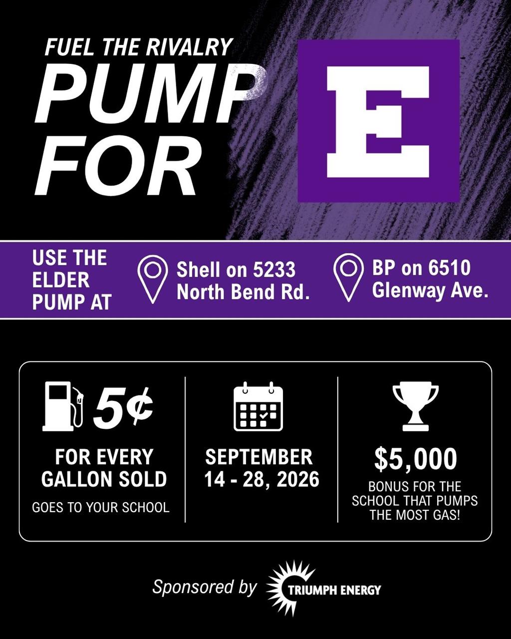 Fuel the Rivalry flyer